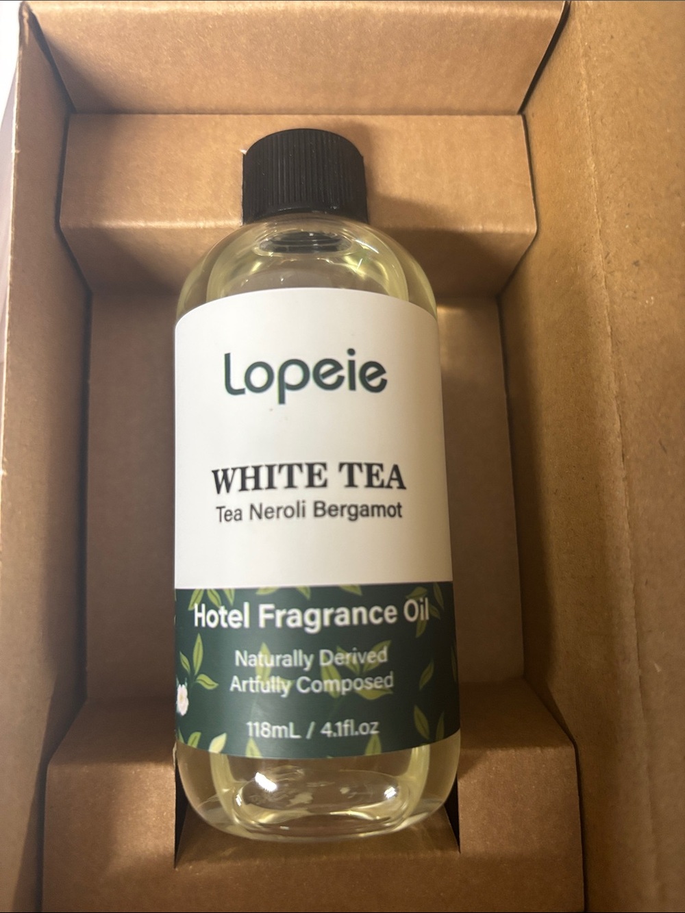 Lopeie White Tea Neroli Bergamot Hotel Fragrance Oil